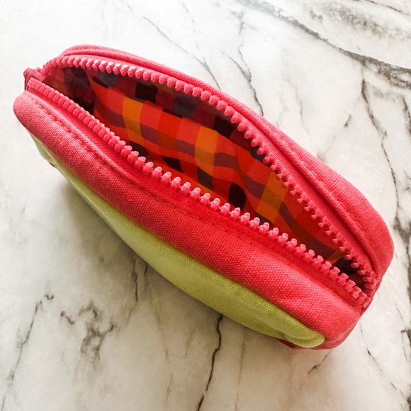 Benefit Cosmetics Let’s Brow Out Neon Cotton Pouch - Picture 5 of 5